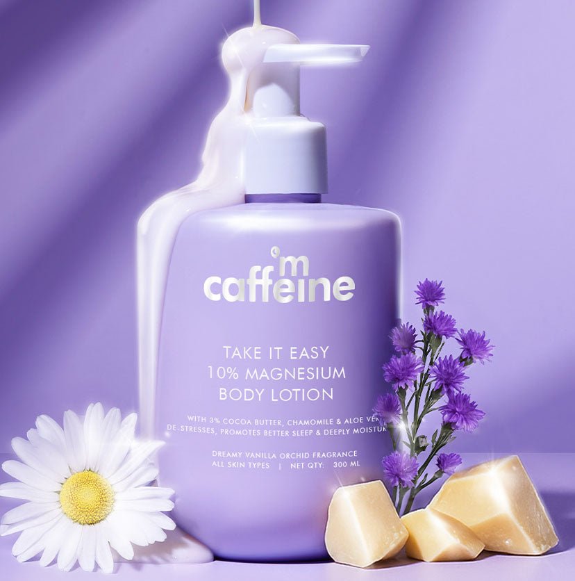 mCaffeine Take It Easy 10% Magnesium Body Lotion