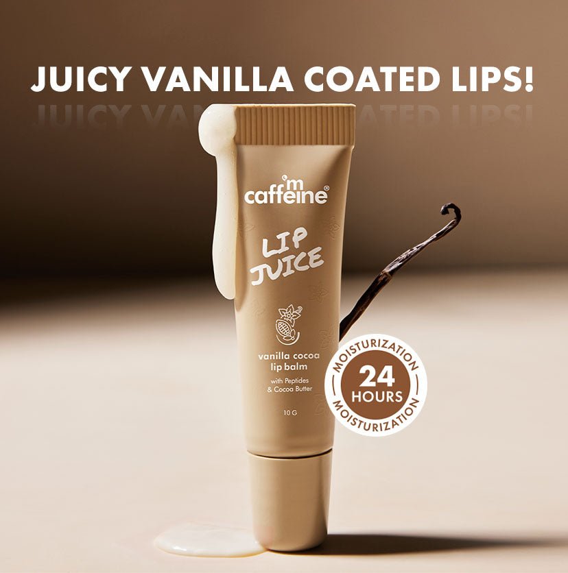 mCaffeine Lip Juice Vanilla Cocoa Balm - 10g