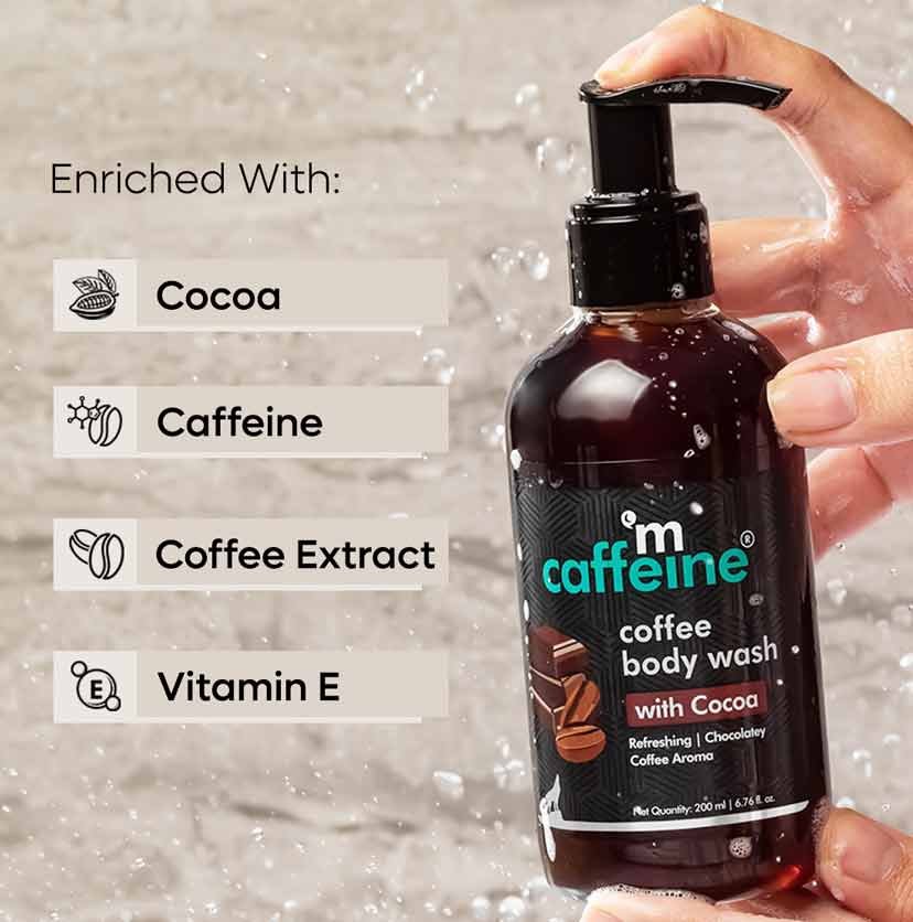 mCaffeine Coffee Body Wash - Cocoa - 200ml