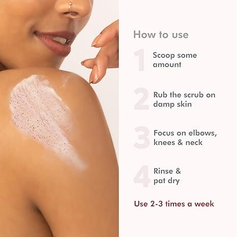 mCaffeine Creamy Coffee Body Scrub with Berries-200gm