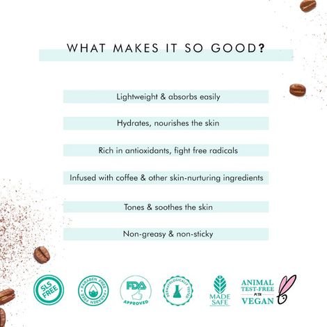 mCaffeine Coffee Face Serum with Hyaluronic Acid - 40ml